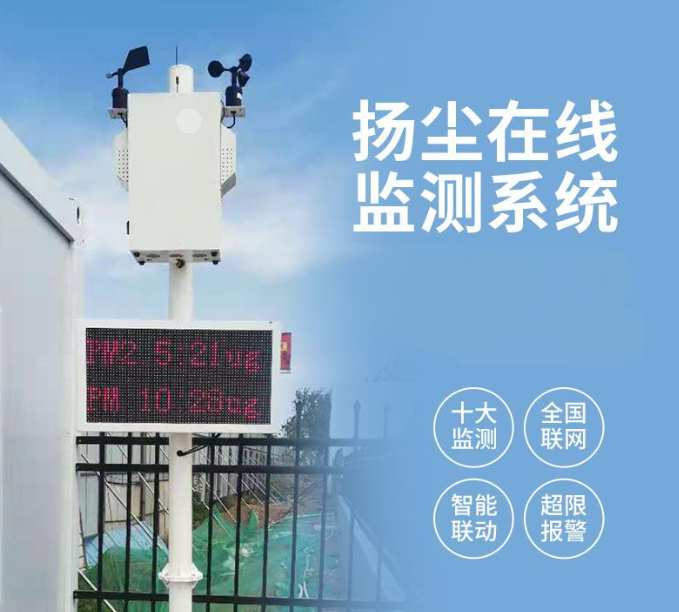 揚塵監(jiān)測系統(tǒng)：治理揚塵新利器！